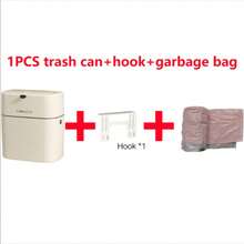 High-Quality Flip-Top Large Trash Can For Kitchen, Office, Bathroom, Dual-Sided Opening Waste Bin - Multicolor 1 - View 13