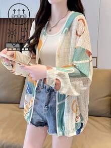Plus Size Jackets - [Light Yellow] - View 6