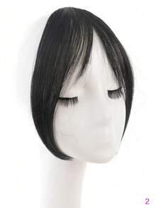 1 cặp tóc mái giả, kiểu dáng tự nhiên, bồng bềnh, phù hợp sử dụng hàng ngày, nhiều màu sắc để lựa chọn, thích hợp cho nữ giới, dự tiệc và sử dụng hàng ngày, phụ kiện tóc nữ, kẹp tóc, bộ dụng cụ tạo kiểu tóc, dụng cụ tạo kiểu tóc - Nhiều màu - Xem 16