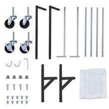 Coat Rack - Noir - 165 x 61 x 180 cm - Voir 7
