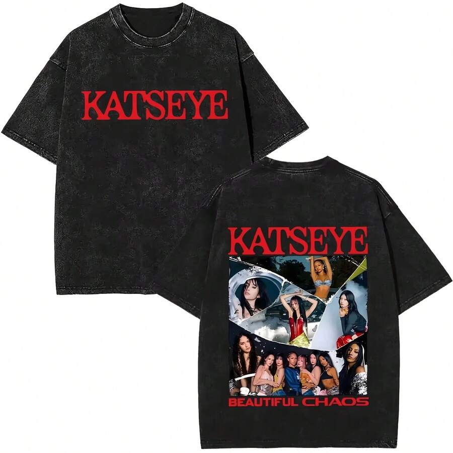 Retro Korean Girl Group KATSEYE Beautiful Chaos Tour 2026 Spring Summer ...