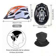 Casco Ajustable Bicicleta Patineta Ciclismo Montaña - Albaricoque - Ver 2