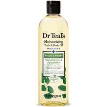 Dr Teal's Soothing Eucalyptus & Spearmint Moisturizing Bath & Body Oil - 8.8 Fl Oz - 尤加利 - 查看 1