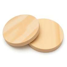 Set Of 48 Glass Jars (150ml) With Wooden Lids And Candle Holders - Nadir Figueiredo - Favor Jars - Pate - View 4