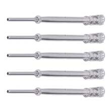 Juego de 5 tornillos de crimpeado roscados de acero inoxidable de 1/8 de pulgada, kit de tornillos de crimpeado de barandilla de cable de alta precisión, adecuado para aplicaciones marinas - A - Ver 2