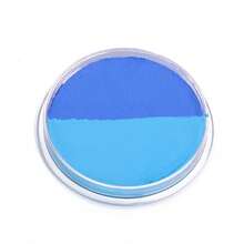 14 colores Paleta de gran capacidad Pigmentos de pintura solubles en agua, gran variedad, fuerte poder de coloración, aplicación suave, fácil de limpiar, adecuado para Halloween, carnaval, convenciones de cómics, actuaciones, cosplay - Costuras de dos colores - Ver 8