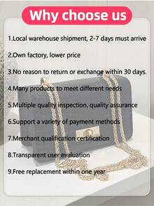 Faux Leather Solid Color Crocodile Embossed Fashion Mini Chain Crossbody Bag - màu đen - Xem 3