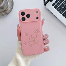 Personalized Custom Initials Phone Case Compatible With Iphone 17 16 15 14 13 Pro Max Series Laser-Engraved Design Camera Lens Protection Full-Body Drop Protection Customized Design The Perfect Choice For Birthdays And Holidays Gift - Royal Blue - View 7