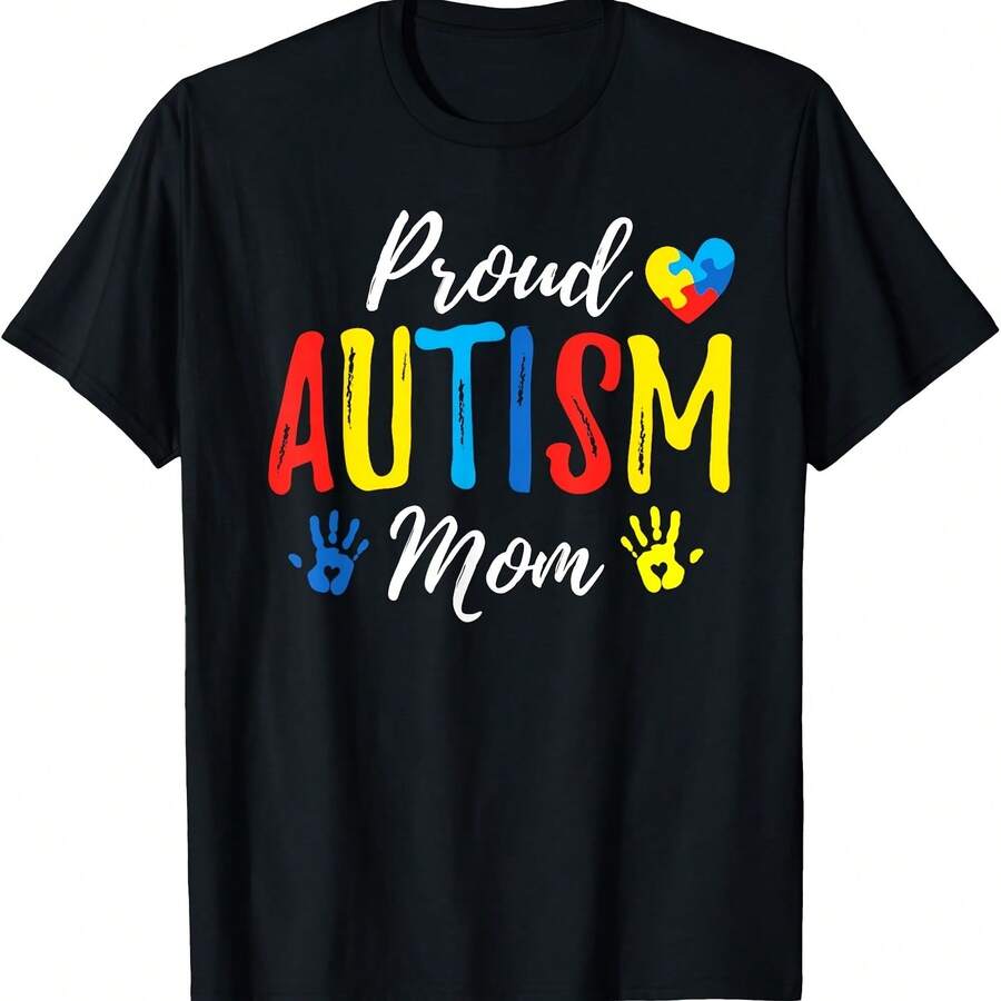 Camiseta familiar a juego con la conciencia de la mamá orgullosa - Negro-3 - Ver 1
