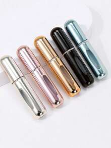 5ml Mini Refillable Perfume Atomizer Bottle, Portable Bottom-Fill Spray, Leak-Proof Travel-Sized Fragrance Container For Purses & Pockets. Bottom-Fill, Refill In Seconds, Leak-Proof, No Funnel Needed, Visual Window. - Multicolor - View 10