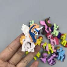 12pcs Creative Desktop Decorations, Cake Toppers - Perfect Holiday Gifts For Friends, Party Decor, Home Decor, Fun Design, Entertaining Decorations, Durable Material, Lightweight Small Figurines, Collectibles, Decor, Collectors, Party Planners - Multicolor - View 10