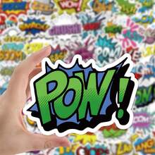 52 Pcs 3D Pop-Up Stickers - Eye-Catching Decor Decals For Handbooks, Notebooks & Phone Cases - 52PCS - View 6