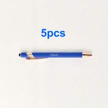 Personalized Gift Pen, Exquisite Custom Pen, Bridesmaid Gift, Friend Gift, Alumni Gift, Commemorative Gift, Soft Touch Rubber Ballpoint Pen, Luxury Soft Touch Rose Gold Ballpoint Pen, Fashionable Reusable - Sets - View 10