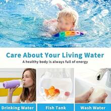 1 botella 50 piezas Tiras reactivas de 5 en 1 para piscina y spa, para probar pH, cloro, bromo, alcalinidad total y dureza total, kit de prueba de agua de piscina, incluye tarjeta de comparación de colores - Múltiples estilos - Ver 4