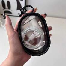 Bolsa de viaje para cargador de teléfonoóvil; Organizador de almacenamiento de cables impermeable; Bolsa protectora transparente para cargador de cables de datos KGNI - A1 - Ver 6