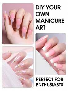 coscelia 1 Set 16ml Pink Transparent Nail Extension Gel, Semi-Transparent Glossy Extension Gel, DIY Manicure Salon Gift For Women - Multicolor - View 5