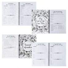 My Last Wish: Everything You Need To Know After I'm Gone - Life Planner And Will Organizer, Funeral Arrangements, Heir Planning, Adult Estate Settlement, Recent Deceased Handbook, End Of Life - Vibrant Color End-of-life Notebook - View 5