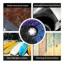 Poly Tira De Disco De Rueda Para Pintura Y Quitar Óxido 8pcs - por defecto - Ver 6