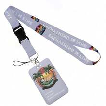 Cute Cat Cartoon Card Holder, ID Card Lanyard, Phone Strap, Key Chain, Neck Strap, Keychain, Bag Charm, Gift For Friends, Sisters, Teachers - Multicolor - View 51