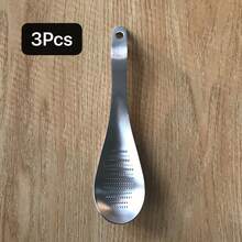 不锈钢蒜姜水果蔬菜切丝勺厨房工具 G7DP - 銀色 - 查看 13