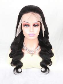bling hair 200% Density 13x6 13x4 Body Wave Lace Front Wigs Human Hair Human Hair Pre Plucked With Baby Hair Human Hair 4x4 Transparent Lace Front Wigs For Women 200 Density Body Wave HD Lace Front Wigs Natural Color 22 24 Inch - Natural Black - 查看 3