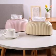 时尚轻巧的豪华桌面纸巾盒，采用简易弹簧底座自动升降，适用于家庭、客厅、办公室、宿舍、户外旅行等场所。这款储物升降式纸巾盒采用高端弹簧拉出式设计，带有储物空间和桌面纸巾分配器。 - 彩色 - 查看 8