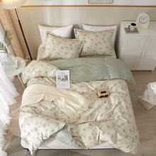 Boho Floral Duvet Cover King Soft Cotton Floral Aesthetic Bedding Set Vintage Garden Comforter Cover, 1 King Duvet Cover With 2 Pillowcases Chic Botanical Duvet Cover With Zipper Closure - ABohoFloralBeigeKing - View 7