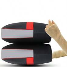 自行车/电动自行车/摩托车把手套，冬季保暖电动自行车车把手套，防风反光加厚车把握把套，黑色手套，冬季暖手器 - 黑與白 - 查看 6