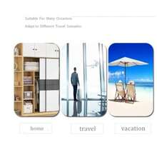 Packing Cubes For Suitcase - 7PCS Luggage Organiser Waterproof Travel Compression Bag Essential Set Navy - Navy - View 7