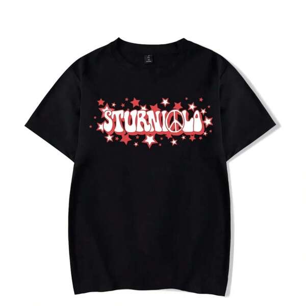 Sturniolo Peace Stars TShirt Vintage 90s T-Shirt Woman Short Sleeve  TShirt Tops Women T Shirt Women