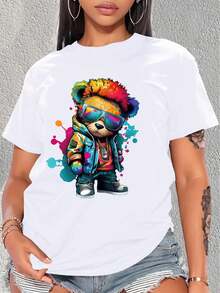 Women T-Shirts - White - View 1