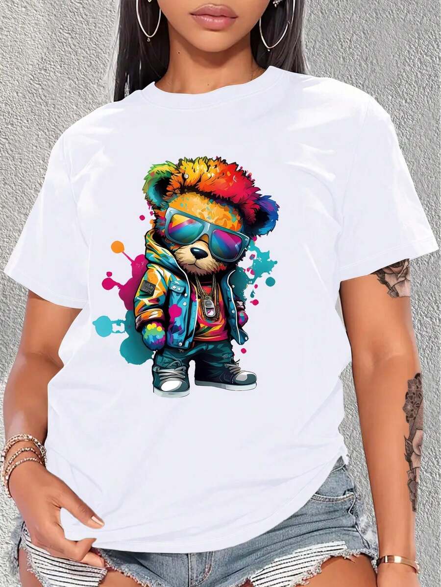 Women T-Shirts - White - View 1