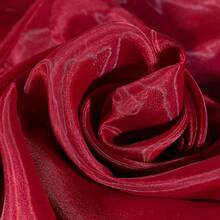 1pc Semi-Transparent Organza Fabric, Suitable For Wedding, Birthday Party Dress, Headpiece DIY, Pre-Cut Material - Multicolor - View 53