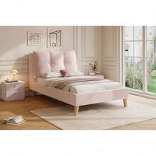 Bed Bases & Foundations - Pink + Velvet - View 11