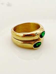 Green + Golden Yellow