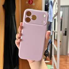 Ốp lưng điện thoại mềm màu tím, đơn giản, chống rơi vỡ, tương thích với iPhone 17 Pro Max/17 Pro/17/16 Pro Max/16 Pro/16/16 Plus/15/15 Pro Max/15 Pro/15 Plus/11/12/13/14 Pro Max/11 Pro/11 Pro Max/12 Pro/12 Pro Max/13 Pro/13 Pro Max/14 Pro/14 Pro Max/14 Plus, thiết kế sáng tạo dành cho cả nam và nữ. - Purple All-in-One - Phiên bản nâng cấp - Xem 5
