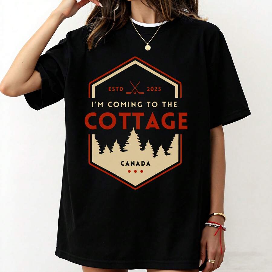 2026 NEW Heated Rivalry Hockey Romance Hollanov T-Shirt   11 Aesthetic Clothes Men'S Wear, Casual Style, Crew Neck, Slight Stretch Fabric, Regular Fit, Perfect For Men, Print Pattern Short Sleeve Tees Men T-Shirt Summer Funny Gifts Vintage T Shirt Funny Men's T-Shirts Female Clothing Anime T-Shirts Funny T-Shirt For Men Men's Shirts Gifts For Boyfriend Men Clothing Funny T Shirts 100% Cotton 1PC 180g - 黑色 - 查看 1