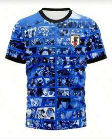 Japan Anime Blue Team Shirt - New 2026 - ANIME XANH - Xem 1