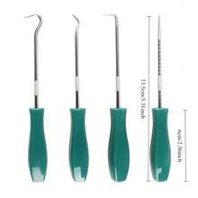 4件套135mm汽车油封螺丝刀套装，O型圈密封垫片拉拔器拆卸器，带钩子，汽车维修工具 - 4件 - 查看 4