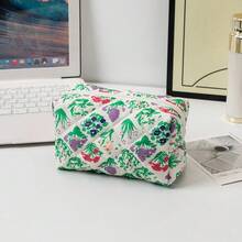 1件個性化客製刺繡花卉化妝包 粉色輕便盥洗包 大容量化妝收納袋 多功能收納包 送給女友、家人、同學、姊妹的商務出差度假禮物 新娘伴娘求婚禮物 - 彩色 - 查看 9