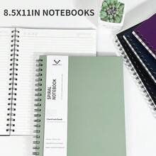 Graph Paper Notebook 8.5\ X 11\ Spiral Notebook -4 Pack Grid Paper Notebook Graph Notebook Engineering Notebook 120 Pages 100 GSM Thick Graphing Paper Notebook Hardcover Journal For Schoolsss - Nhiều màu sắc - Xem 3