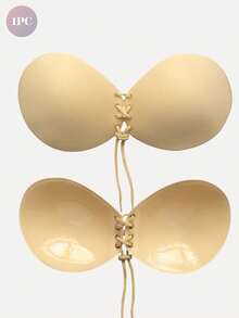 2/1pc Invisible Push-Up Bra, Round Drawstring Invisible Bra, Reusable, Suitable For Various Occasions. - Multicolor - View 25