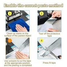 Aluminum Foil Heavy Duty Tape High Temperature Sealing For HVAC Air Ducts Metal Repair Foamboard Insulation Dryer Vent - Multicolor - View 8