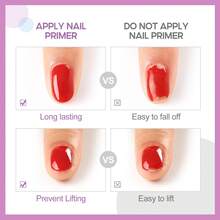 coscelia 2件套15毫升指甲脱水剂和底油套装，指甲底油和脱水剂美甲套装，适用于自然风干指甲，女士DIY美甲沙龙礼品 - 彩色 - 查看 3