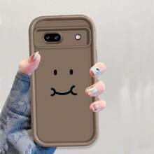 おもしろい顔のハンドルの Pixel 9 8 7 8A 7a Pro XLを使うアイラダー電話ケースカバー ギフト Pixel 8A、9A、10  11/12/13/14/15/15pro/15 Plus/15 Promax/11pro/12pro/13pro/14pro/12mini/13mini/11promax/12promax/13promax/14promax/14plus/5 - ブルゴーニュ1 - チェックする 11