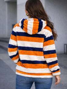 Sudadera Polar Ligera Delgada Calientita Para Dama Con cierre de uso diario casual - Multicolor 9 - Ver 2