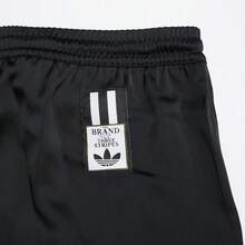 Adidas Women's Fashion Versatile Side Button Elastic Waist Jogger Pants, Casual Trousers, Spring/Autumn - Black - View 4