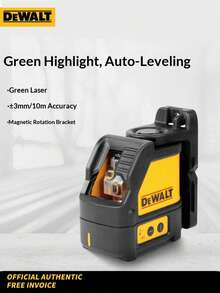 Máy đo mực nước De Wei - Ánh sáng xanh, ánh sáng mạnh, tia laser chéo hai đường, hồng ngoại - Dụng cụ đo mực nước độ chính xác cao - DW088CG - DW088CG-A9 - Xem 2