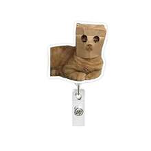 1pc Cute Cat Expression Abstract Acrylic Retractable Badge Reel Clip, Suitable For Nurses, Doctors, Volunteers, Teachers, Office Workers, ID Holders, Medical Personnel Badge Accessories, Retractable Lanyard Clip - A - View 22