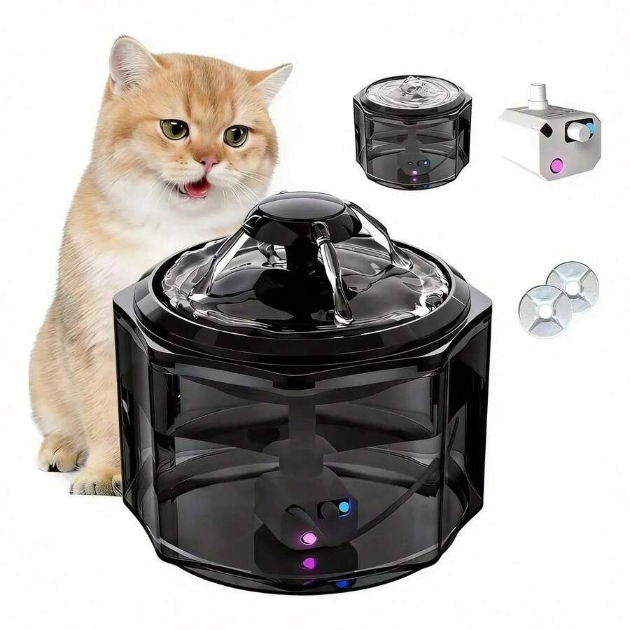 2.2l Bebedero Auto Fuente Para Perro Y Gatos Con Esterilizar - por defecto - Ver 1